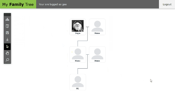 Family Tree - Arbre généalogique interactif
